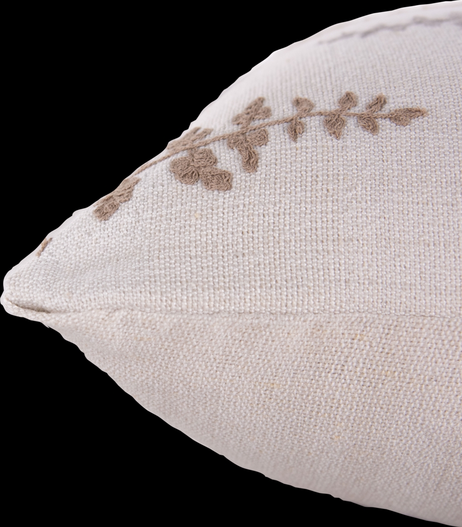 Kristel Natural Indoor/Outdoor Accent Pillow - Thumbnail - Image 2