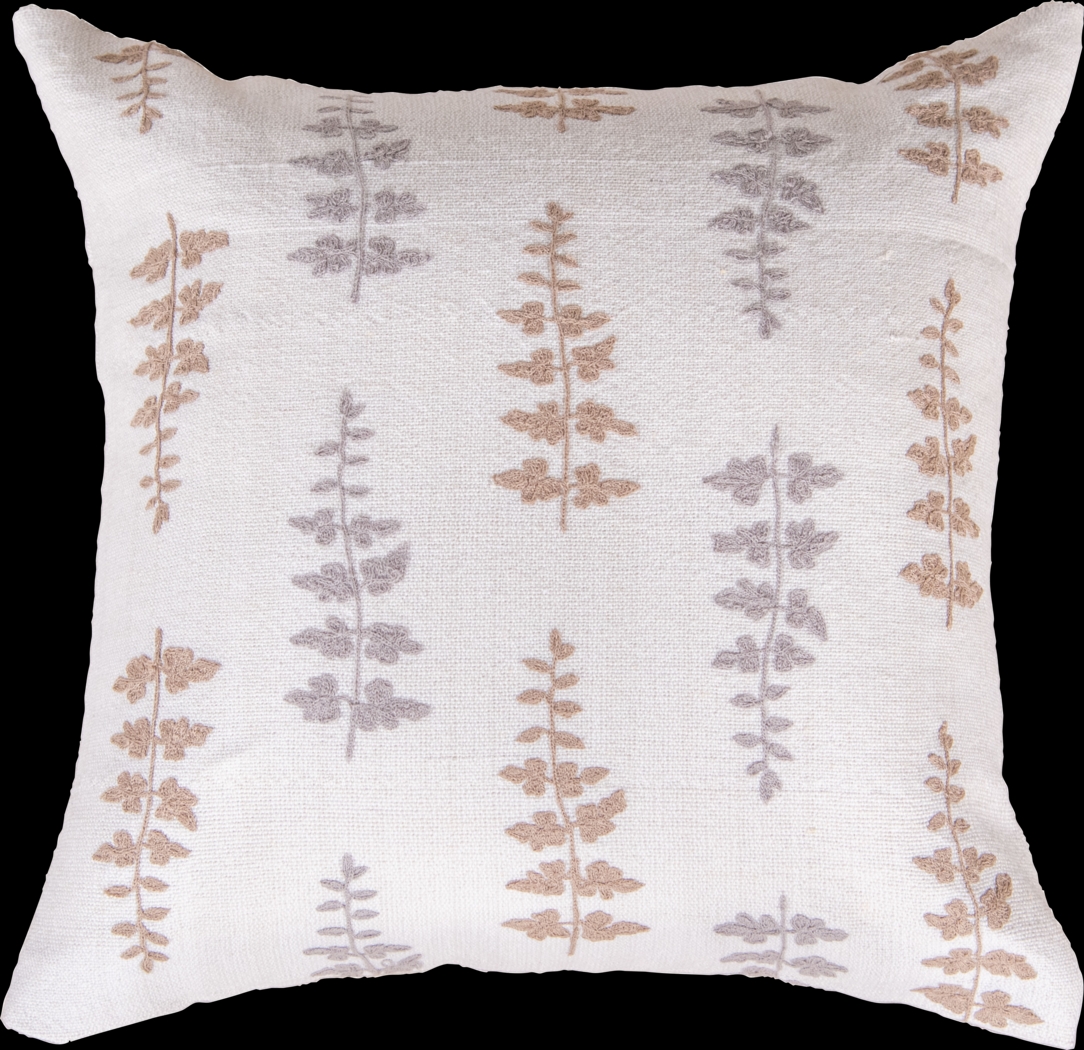 Kristel Natural Indoor/Outdoor Accent Pillow - Thumbnail - Image 1