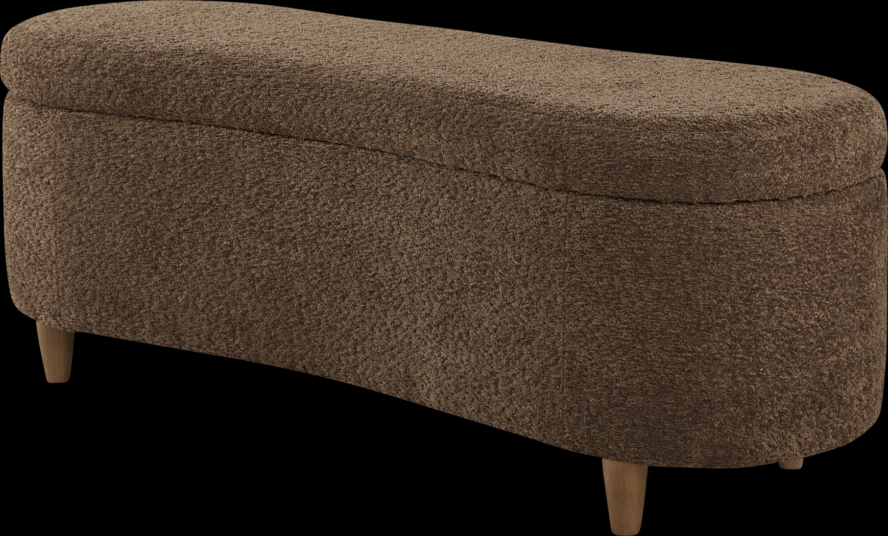 Kristencreek Brown Storage Bench - Thumbnail - Image 7