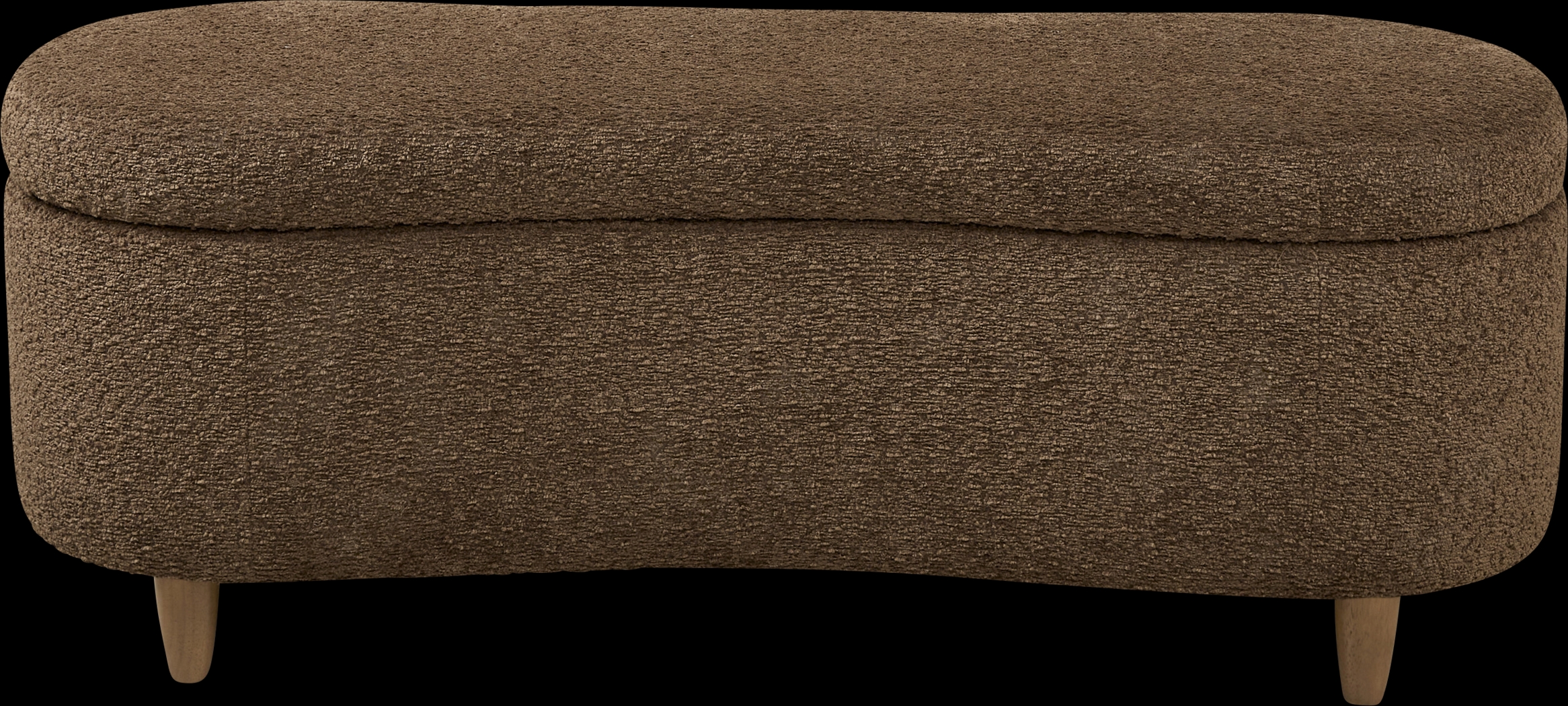 Kristencreek Brown Storage Bench - Thumbnail - Image 1