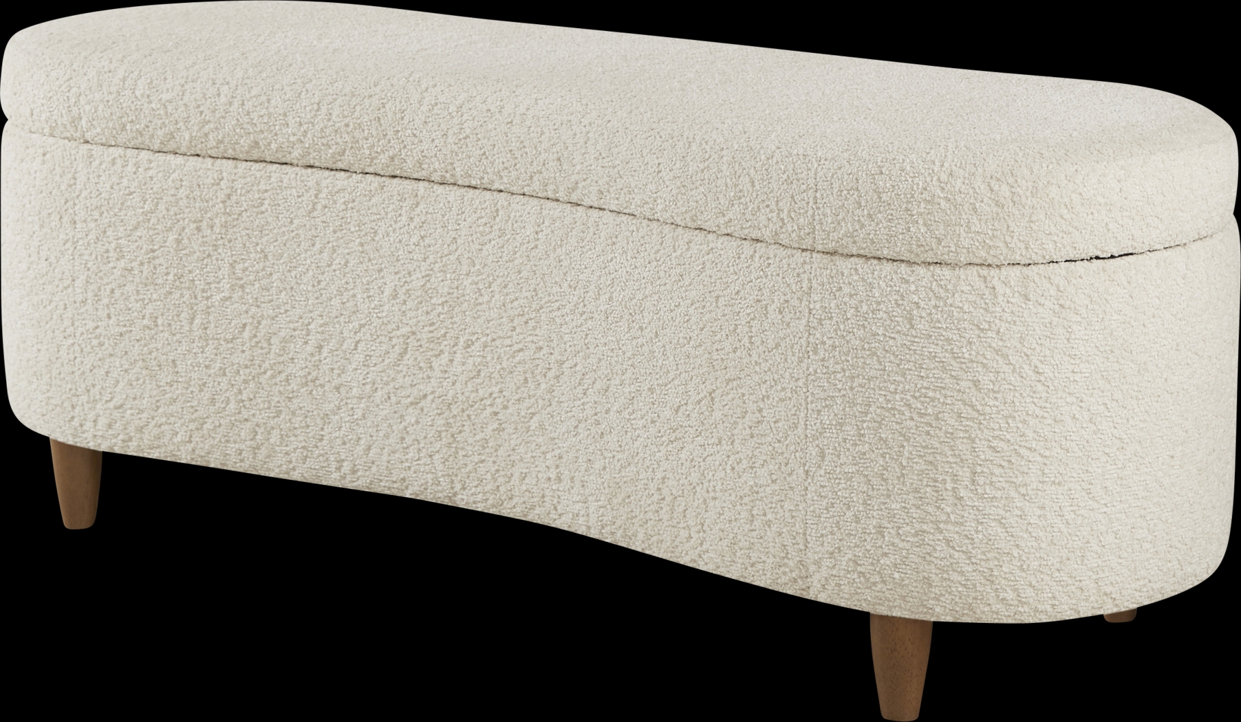Kristencreek Cream Storage Bench - Thumbnail - Image 3