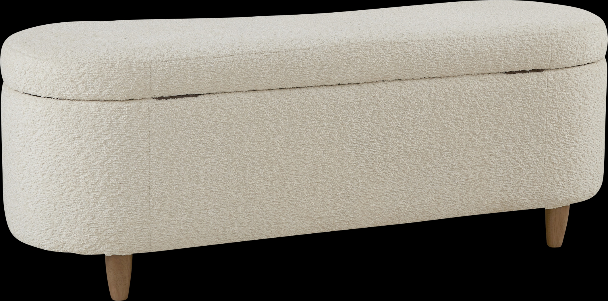 Kristencreek Cream Storage Bench - Thumbnail - Image 1