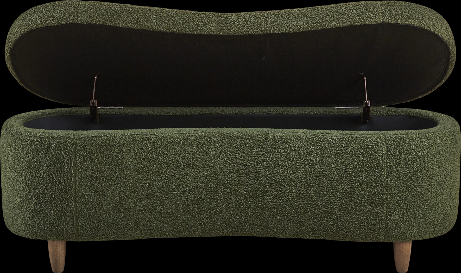Kristencreek Green Storage Bench - Thumbnail - Image 6