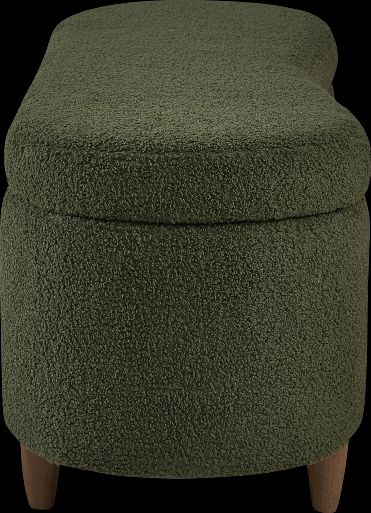 Kristencreek Green Storage Bench - Thumbnail - Image 8