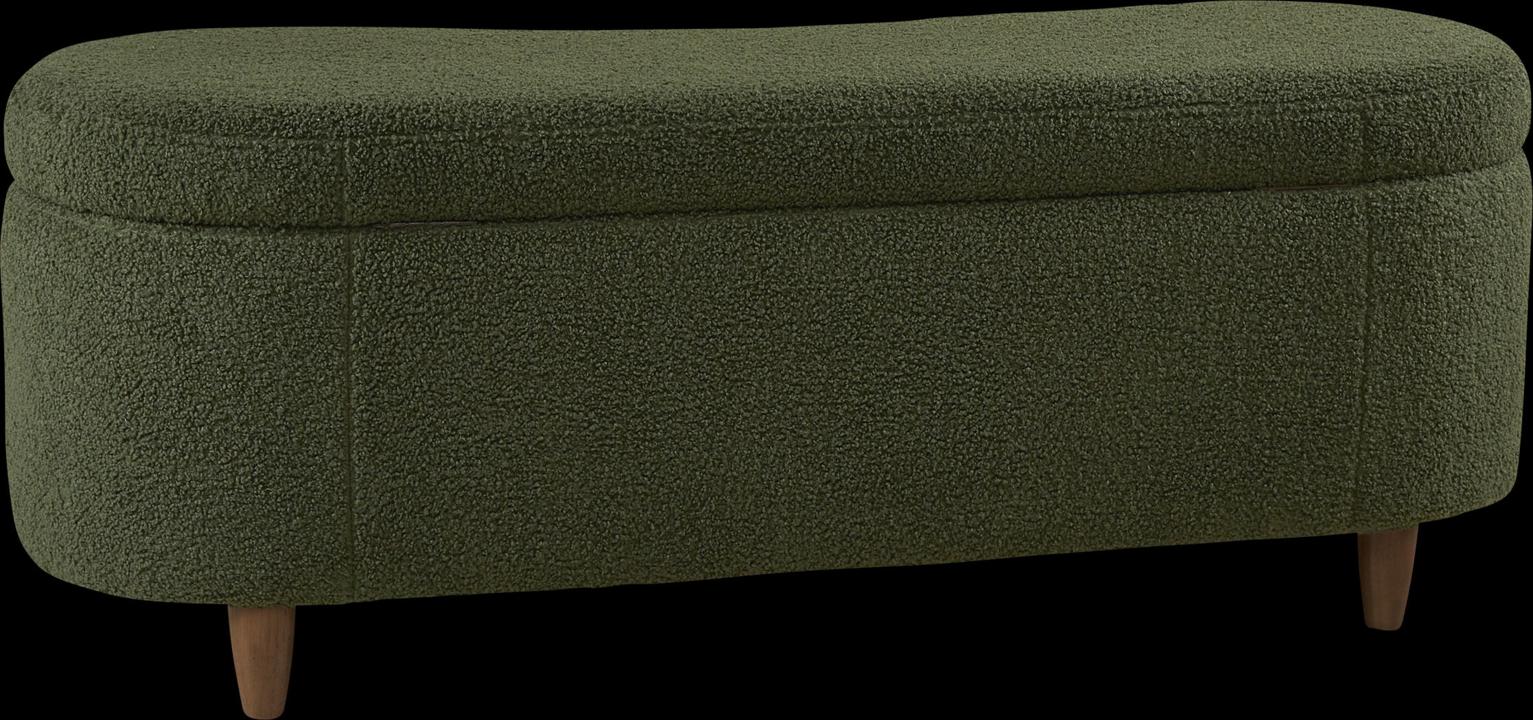 Kristencreek Green Storage Bench - Thumbnail - Image 1