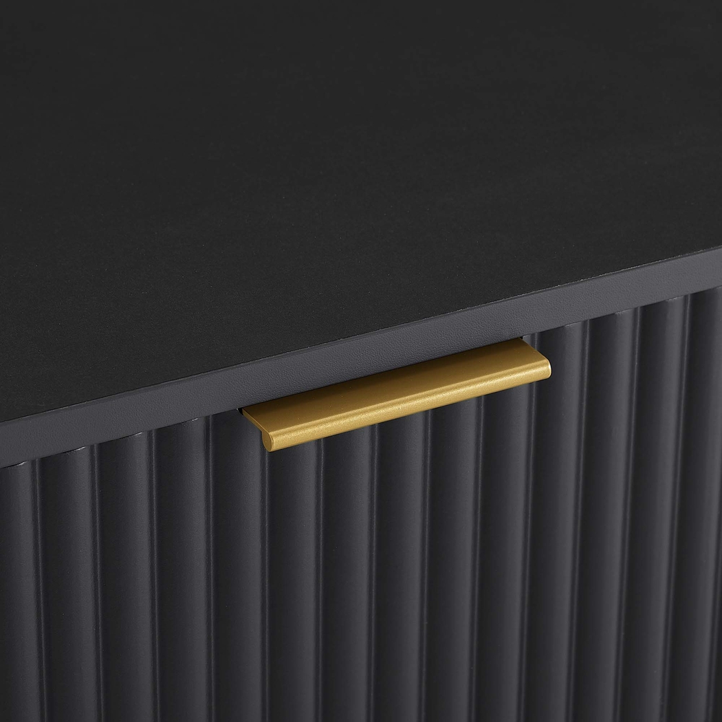 Kroc I Black Nightstand - Thumbnail - Image 4