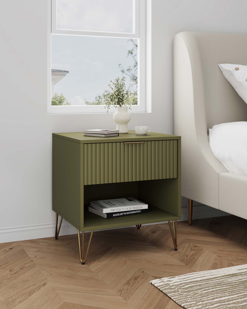 Kroc I Green Nightstand - Thumbnail - Image 2