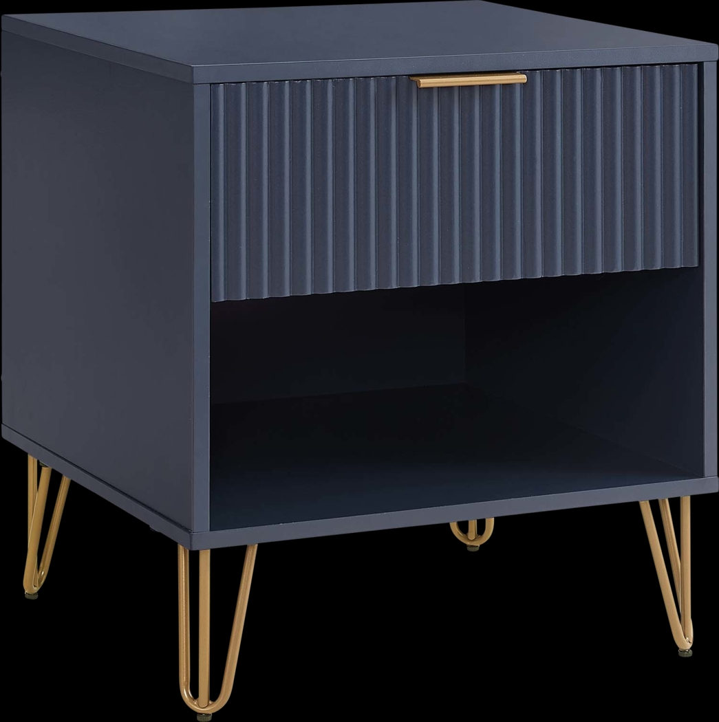 Kroc I Midnight Blue Nightstand - Thumbnail - Image 7
