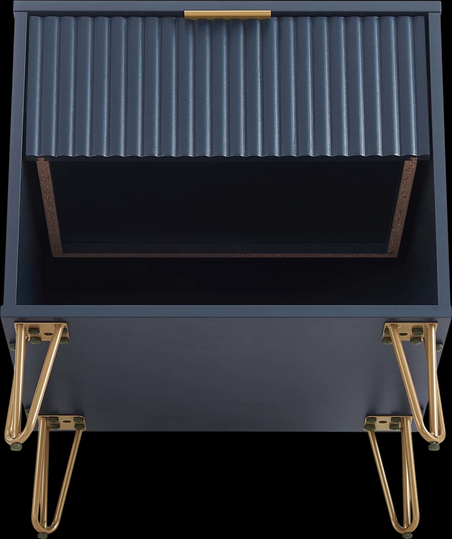 Kroc I Midnight Blue Nightstand - Thumbnail - Image 9