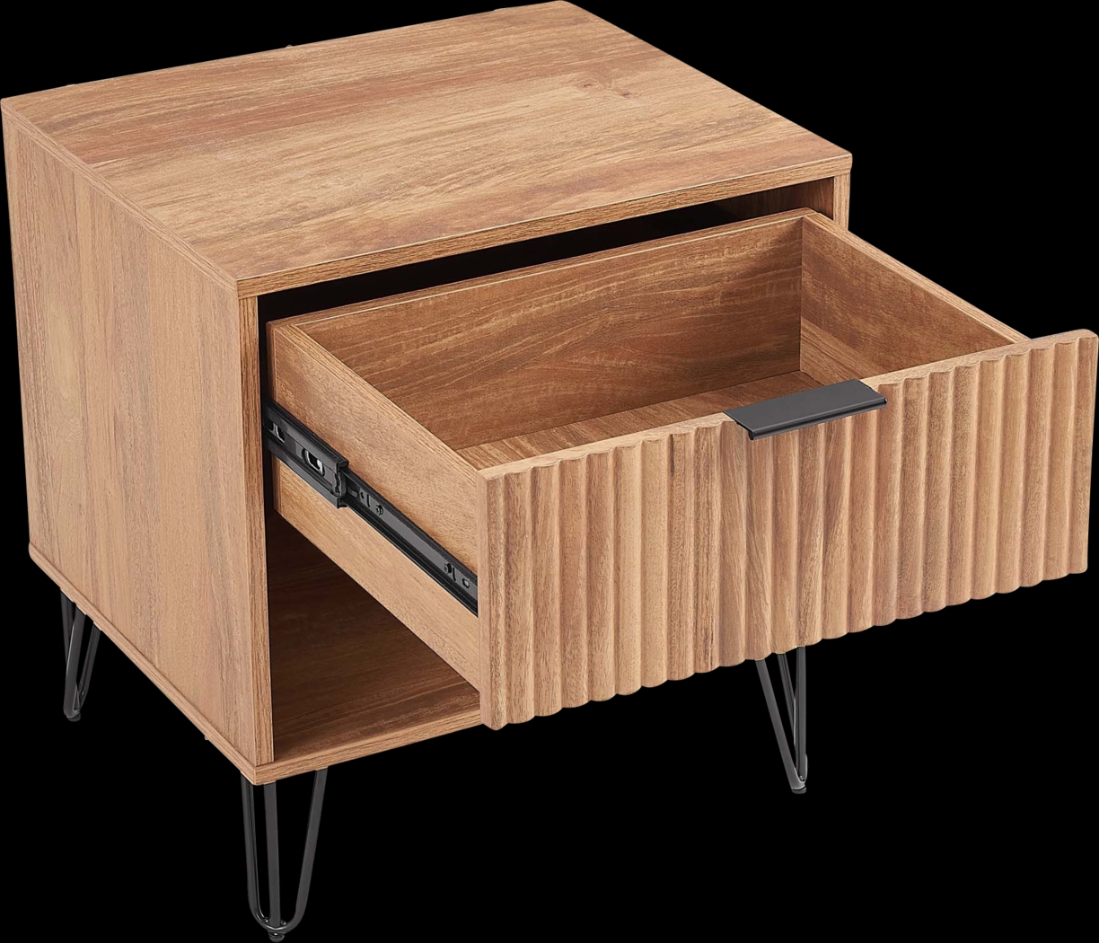 Kroc II Brown Nightstand - Thumbnail - Image 5