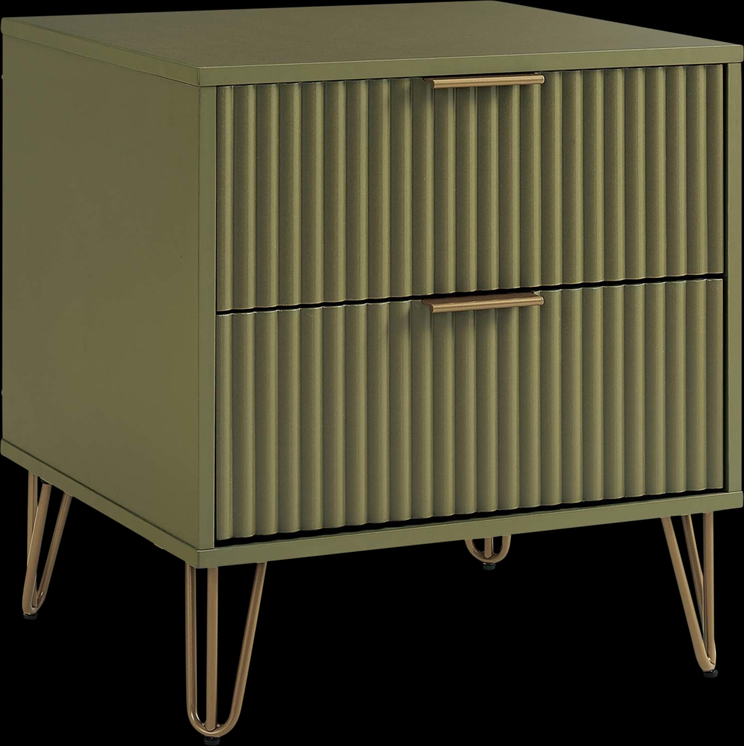 Kroc III Green Nightstand - Thumbnail - Image 7