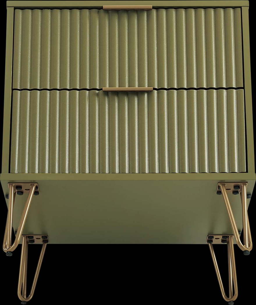 Kroc III Green Nightstand - Thumbnail - Image 9