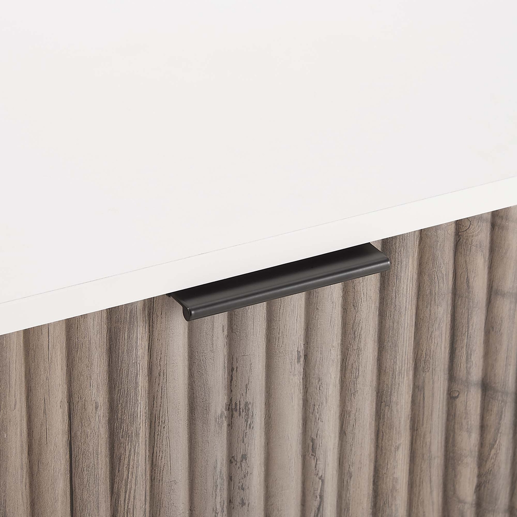 Kroc IV White Nightstand - Thumbnail - Image 4