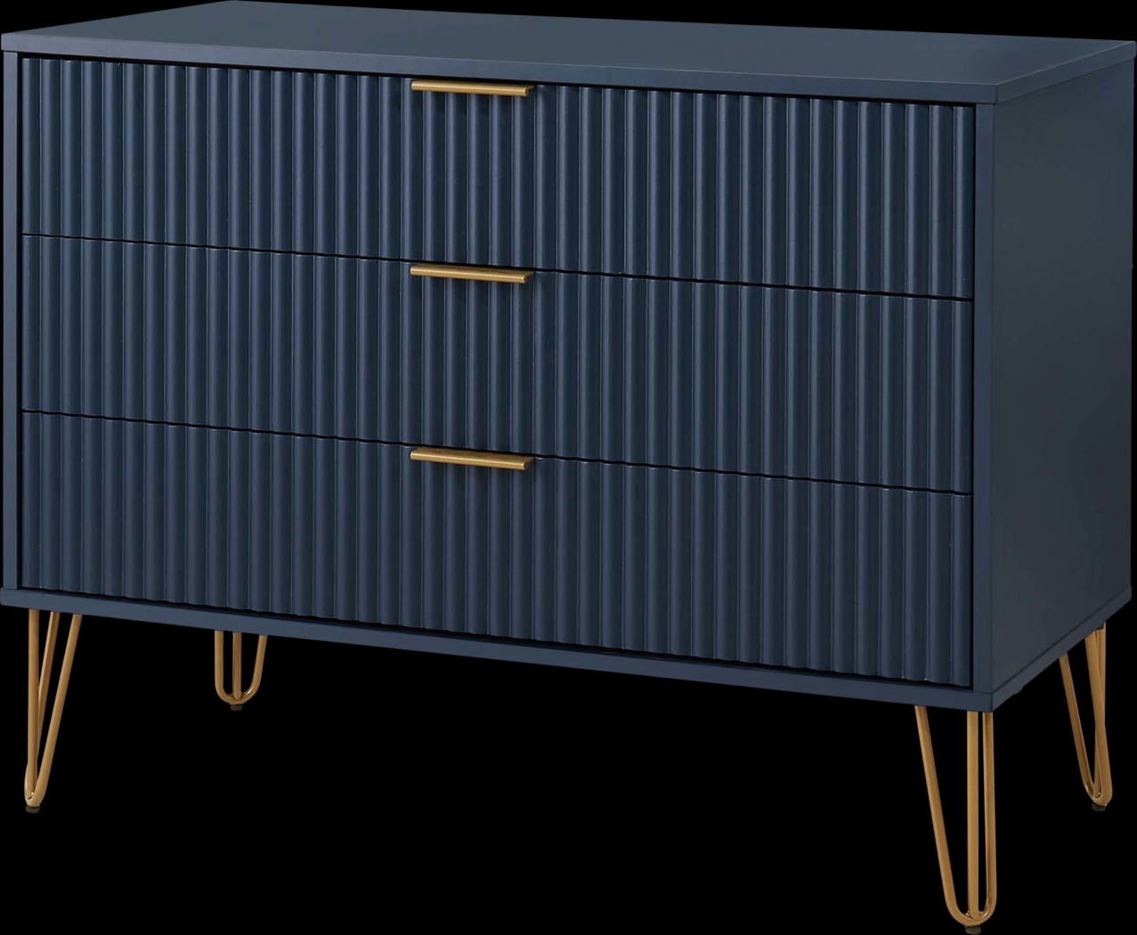 Kroc V Midnight Blue Dresser - Thumbnail - Image 5