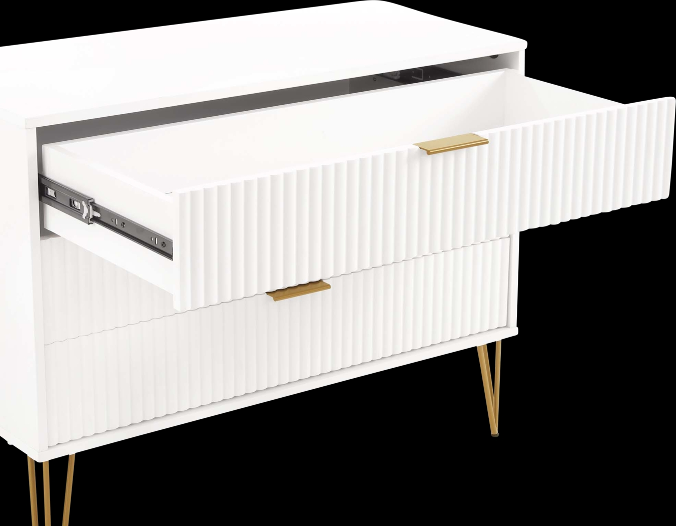 Kroc V White Dresser - Thumbnail - Image 3