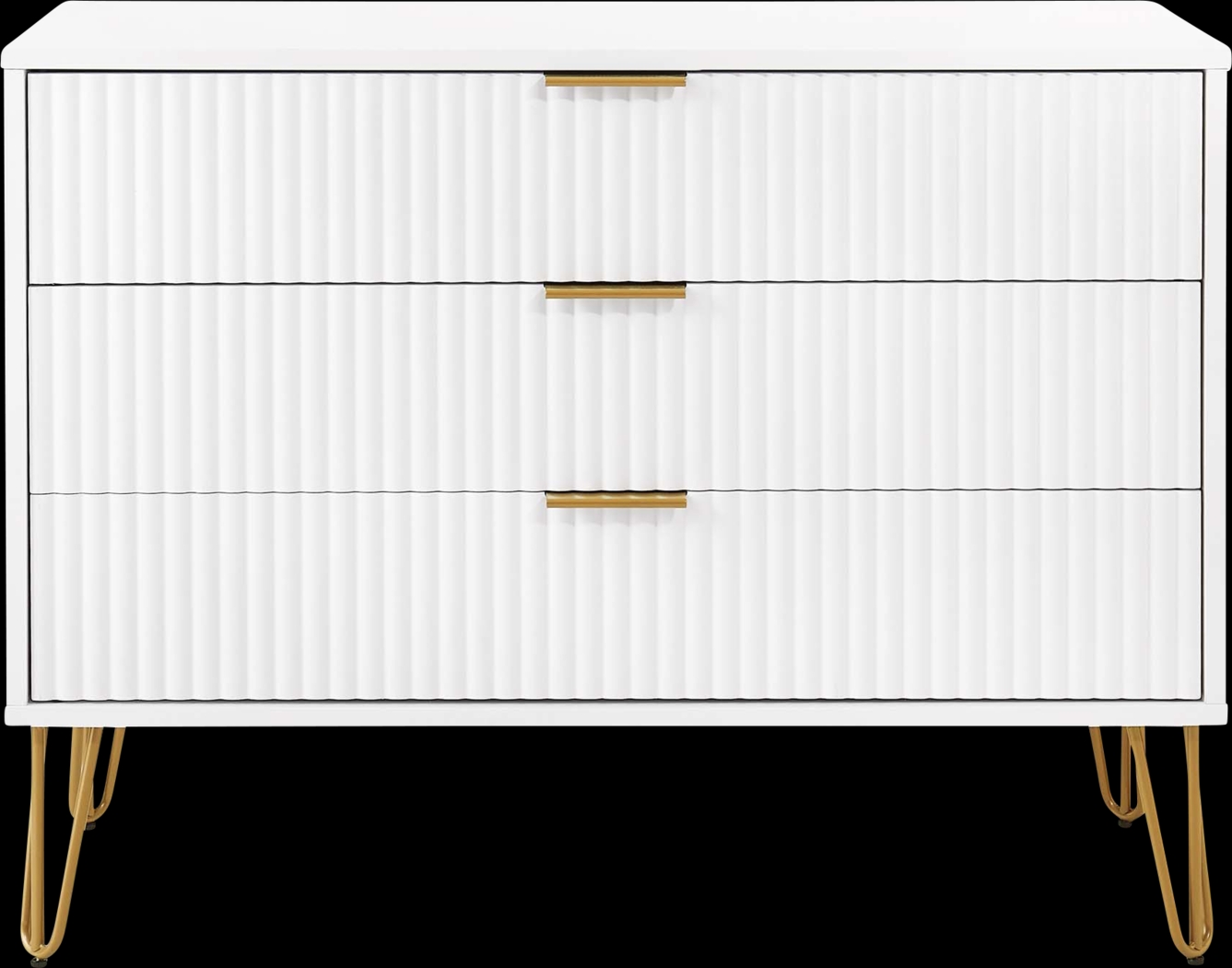 Kroc V White Dresser - Thumbnail - Image 1