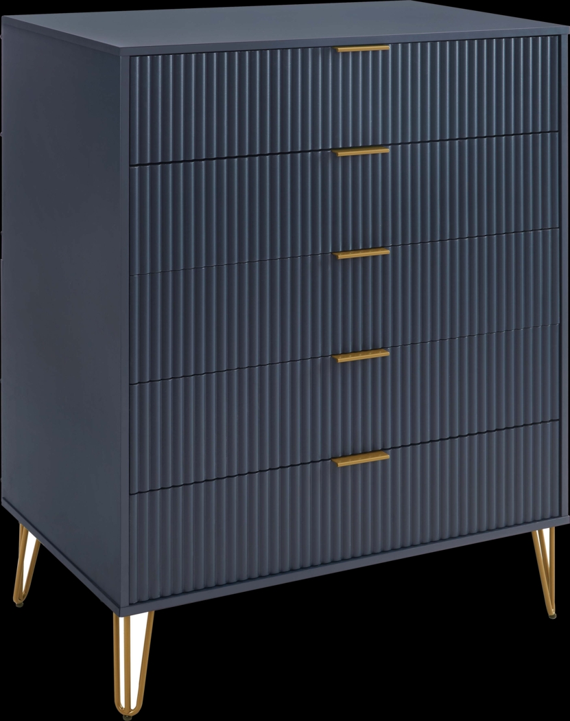 Kroc VII Midnight Blue Dresser - Thumbnail - Image 4