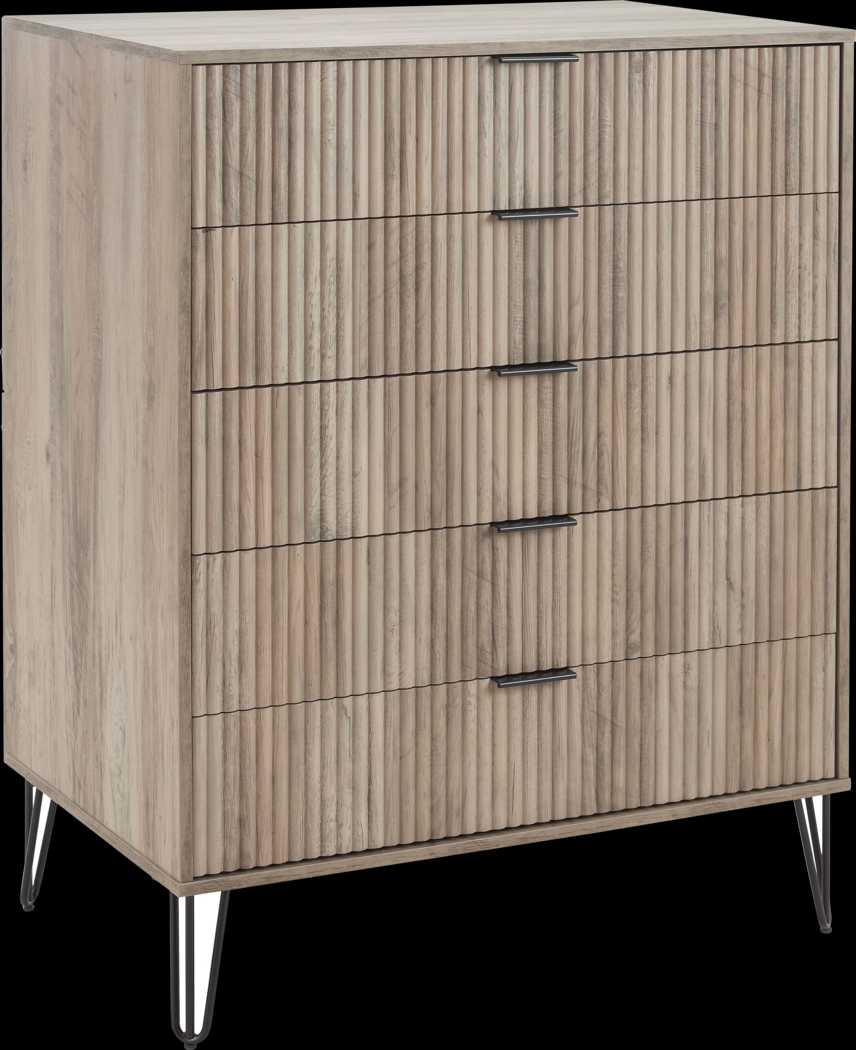 Kroc VIII Gray Dresser - Thumbnail - Image 4