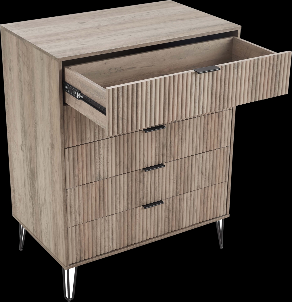 Kroc VIII Gray Dresser - Thumbnail - Image 5