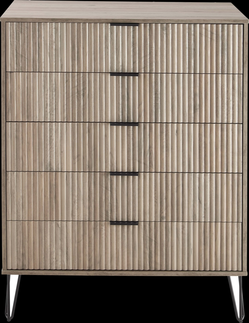 Kroc VIII Gray Dresser - Thumbnail - Image 1