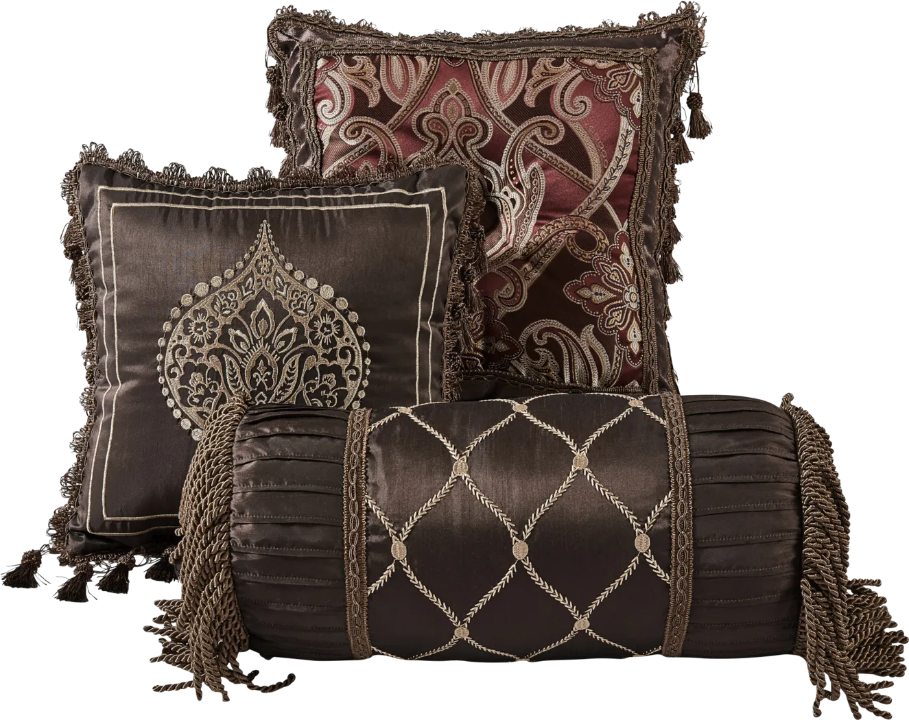 Krohn Espresso 9 Pc Queen Comforter Set - Thumbnail - Image 5