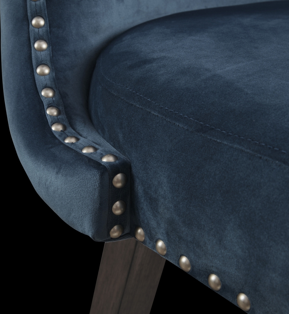 Krollton Blue Swivel Counter Height Stool - Thumbnail - Image 6