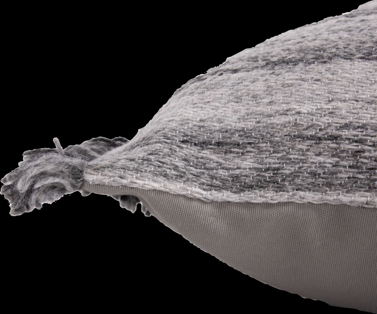 Kross Gray Indoor/Outdoor Accent Pillow - Thumbnail - Image 3