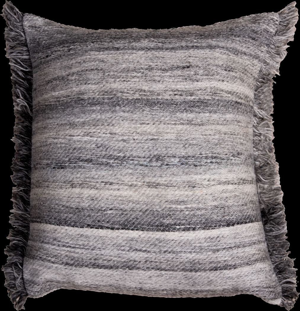 Kross Gray Indoor/Outdoor Accent Pillow - Thumbnail - Image 1