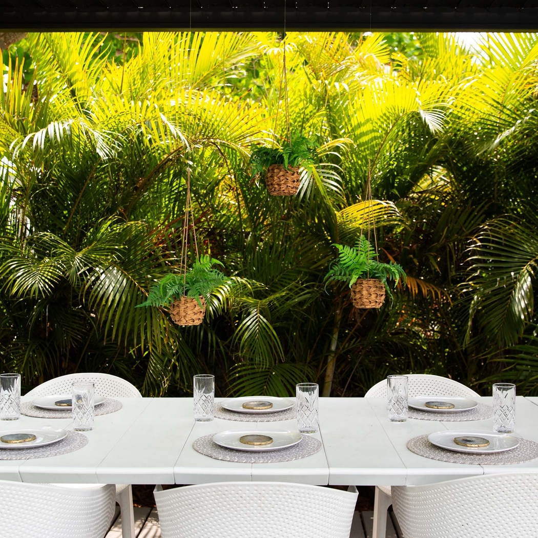 Krulock Green Indoor/Outdoor Silk Plant, Set of 3 - Thumbnail - Image 5