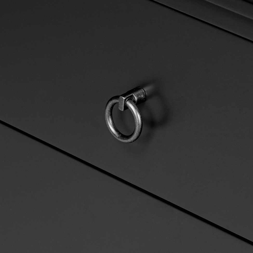 Krunsk Black Nightstand - Thumbnail - Image 7