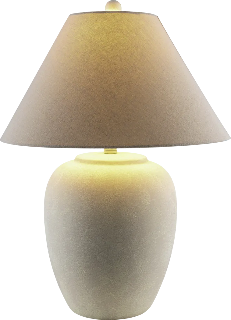 Kryon Cream Table Lamp - Thumbnail - Image 2