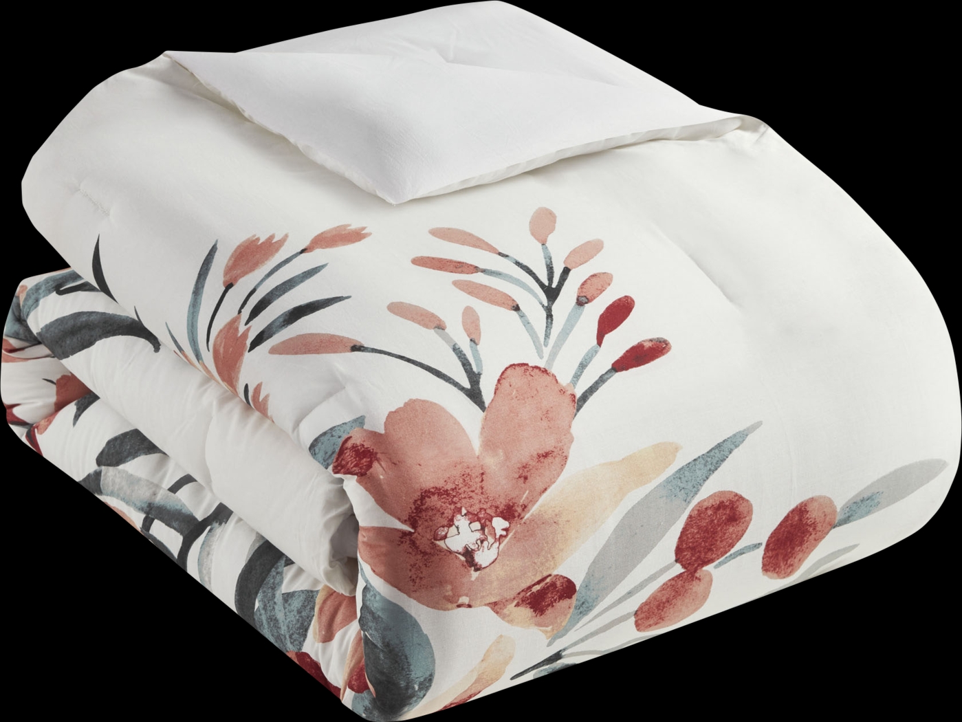 Kubiski Off-White 3 Pc Full/Queen Comforter Set - Thumbnail - Image 4
