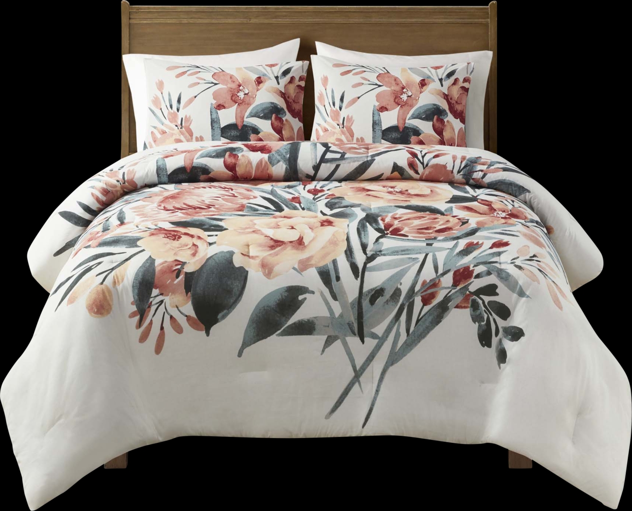 Kubiski Off-White 3 Pc Full/Queen Comforter Set - Thumbnail - Image 6