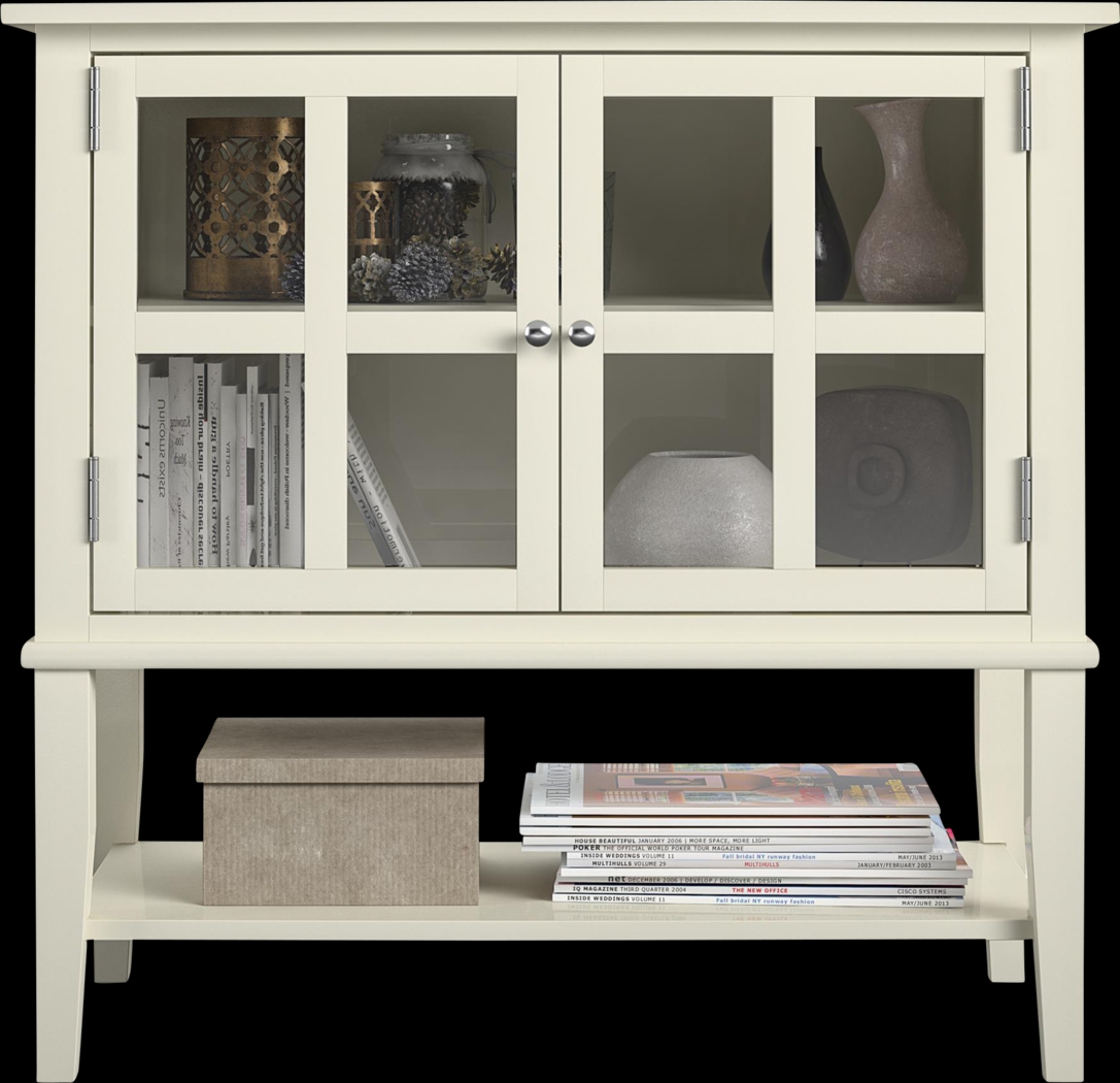 Kuchn White Accent Cabinet - Thumbnail - Image 2