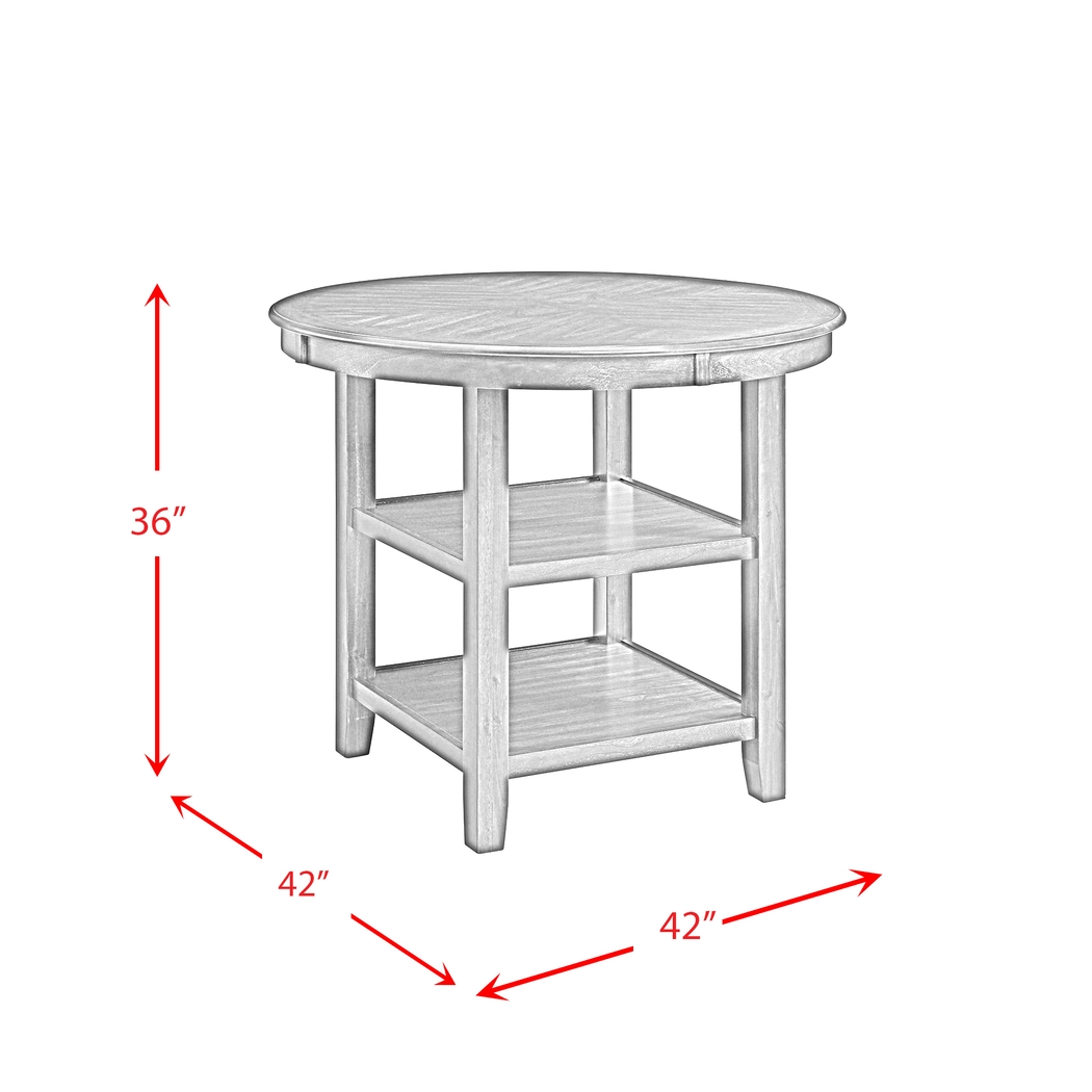 Kudzu Beige Counter Height Dining Table - Thumbnail - Image 3