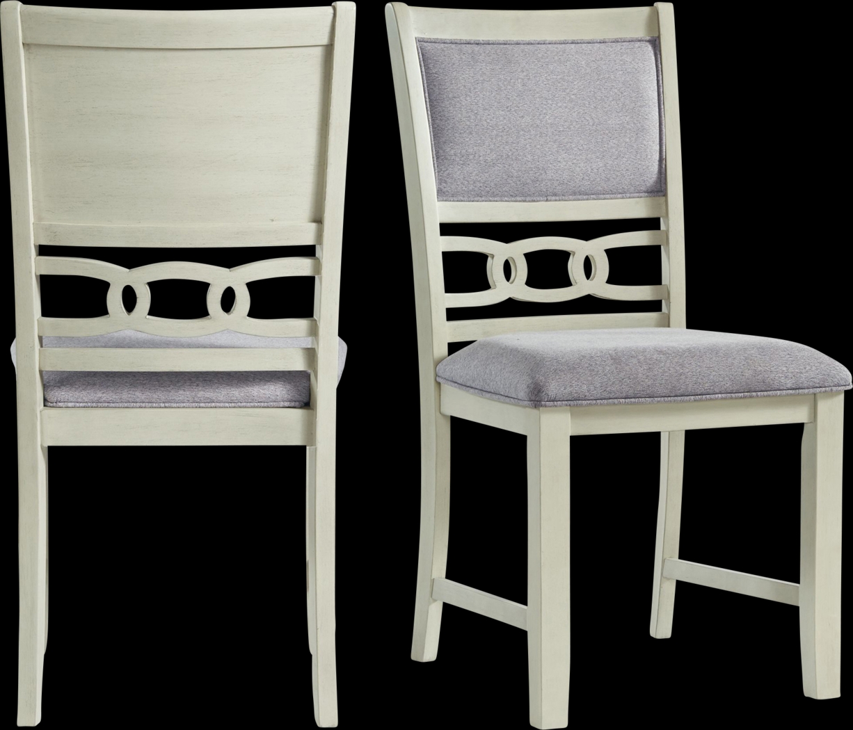 Kudzu Beige Side Chair, Set of 2 - Thumbnail - Image 1