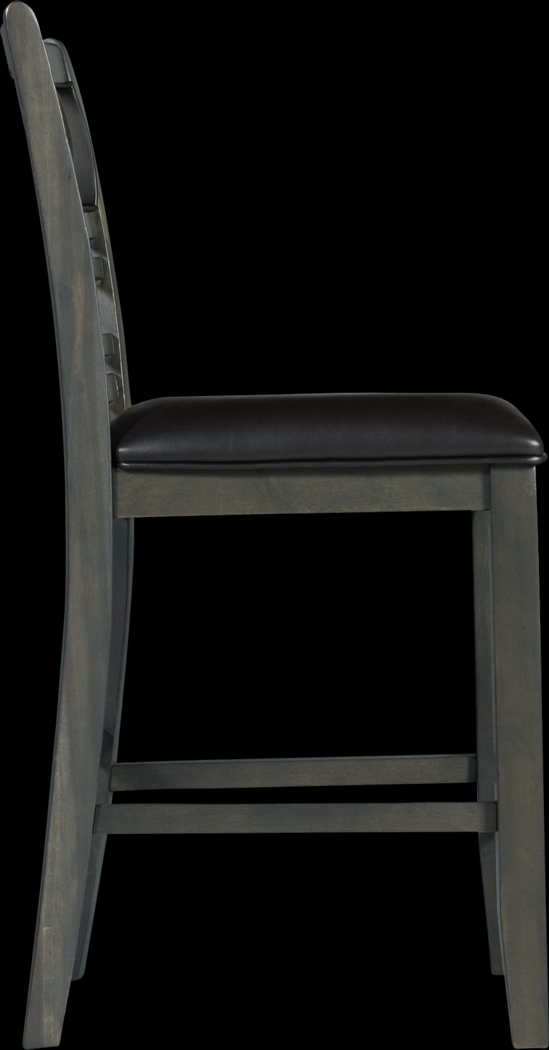 Kudzu Gray Counter Height Stool, Set of 2 - Thumbnail - Image 4