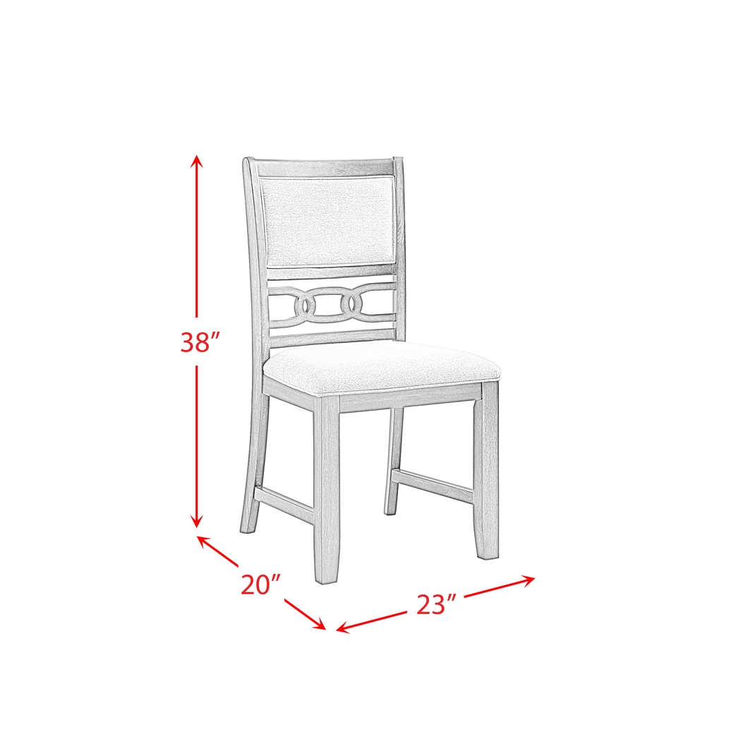 Kudzu Gray Side Chair, Set of 2 - Thumbnail - Image 7