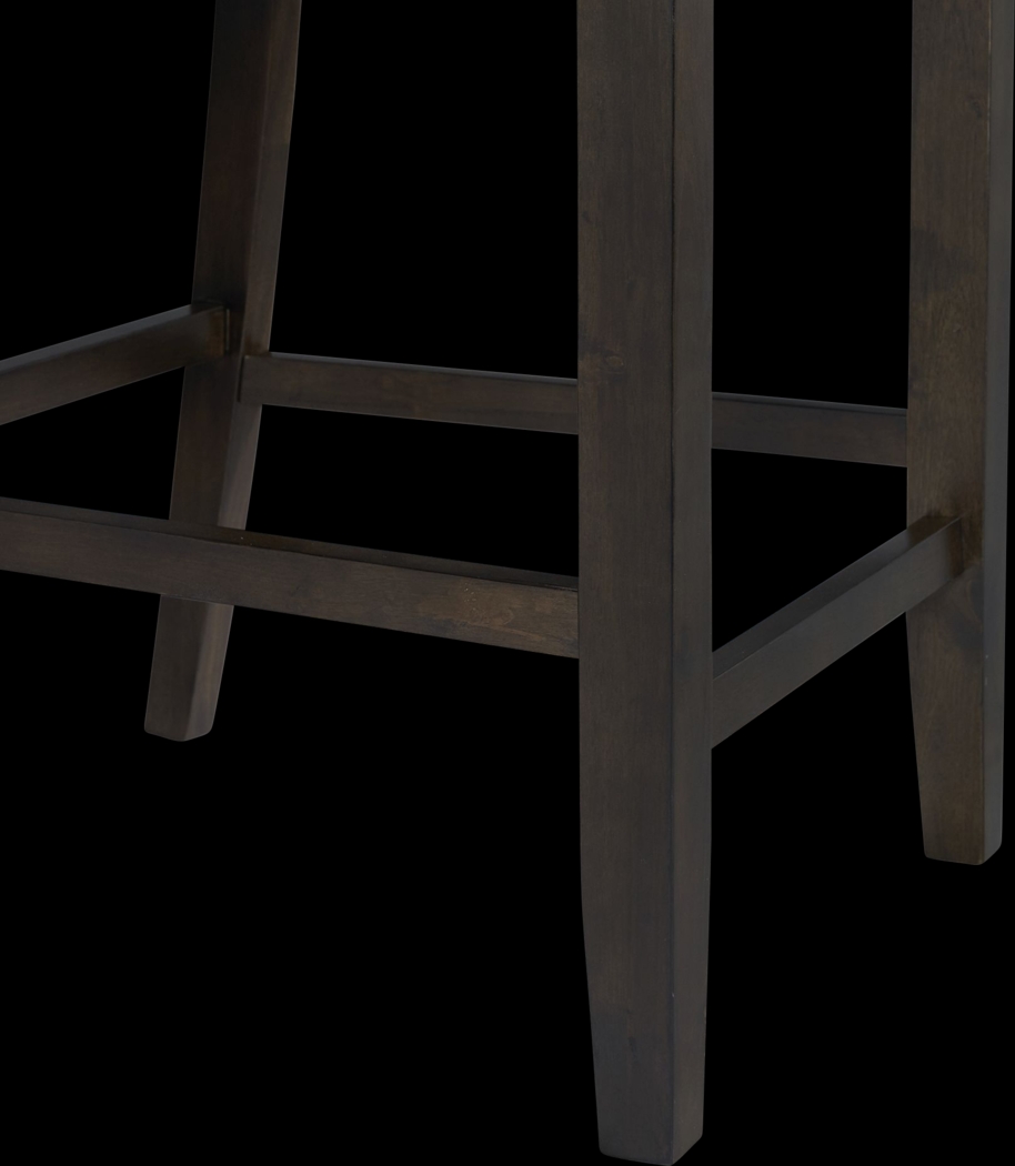 Kudzu Walnut Counter Height Stool, Set of 2 - Thumbnail - Image 9