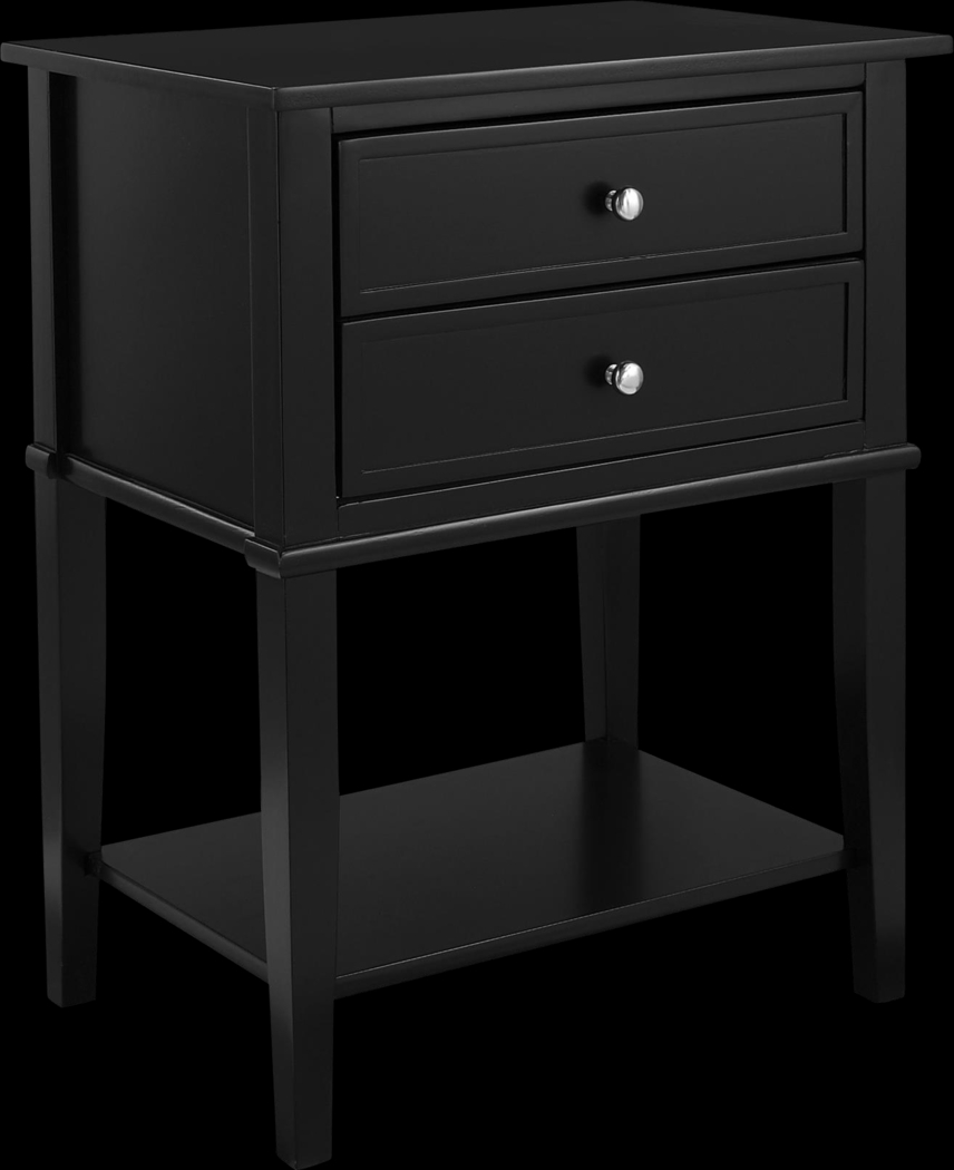Kuhle Black Accent Table - Thumbnail - Image 2