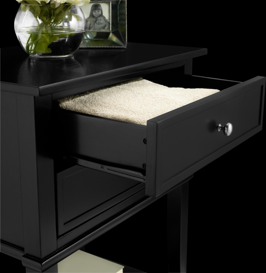 Kuhle Black Accent Table - Thumbnail - Image 3