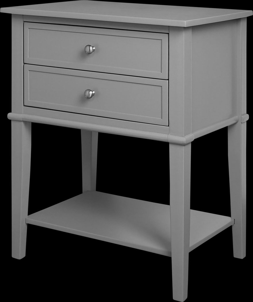 Kuhle Gray Accent Table - Thumbnail - Image 2