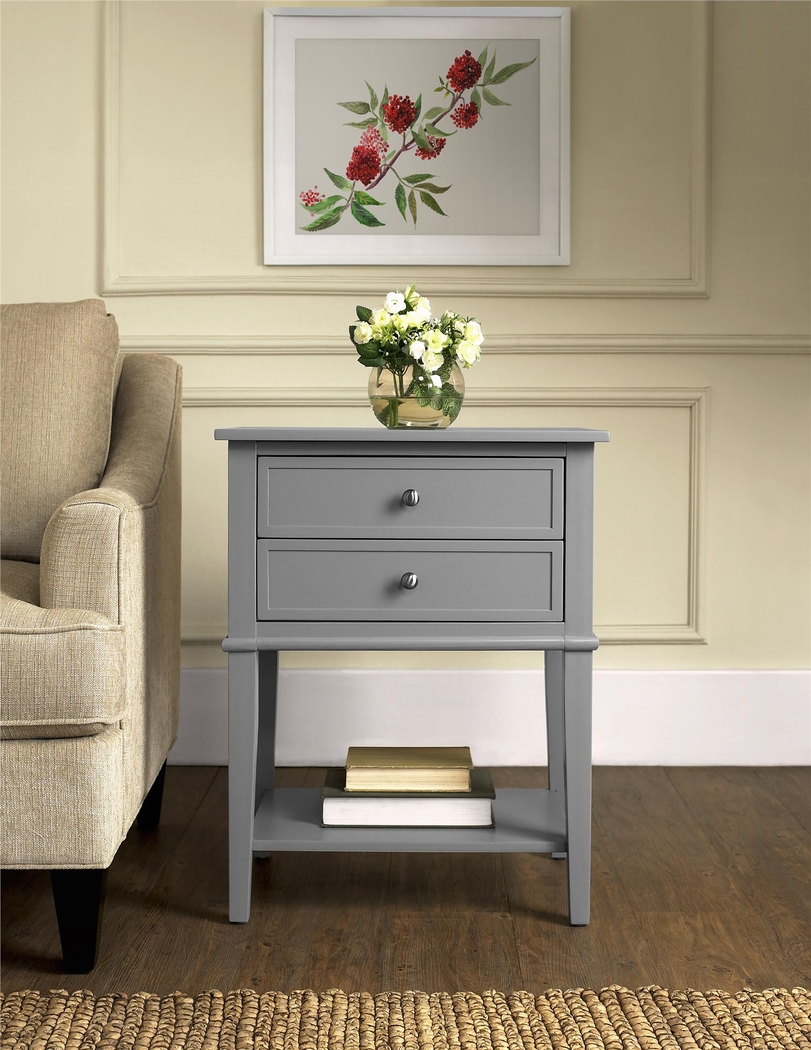 Kuhle Gray Accent Table - Thumbnail - Image 5