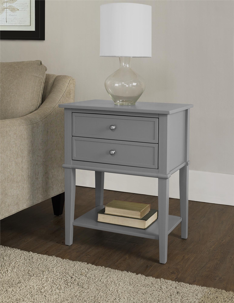 Kuhle Gray Accent Table - Thumbnail - Image 7