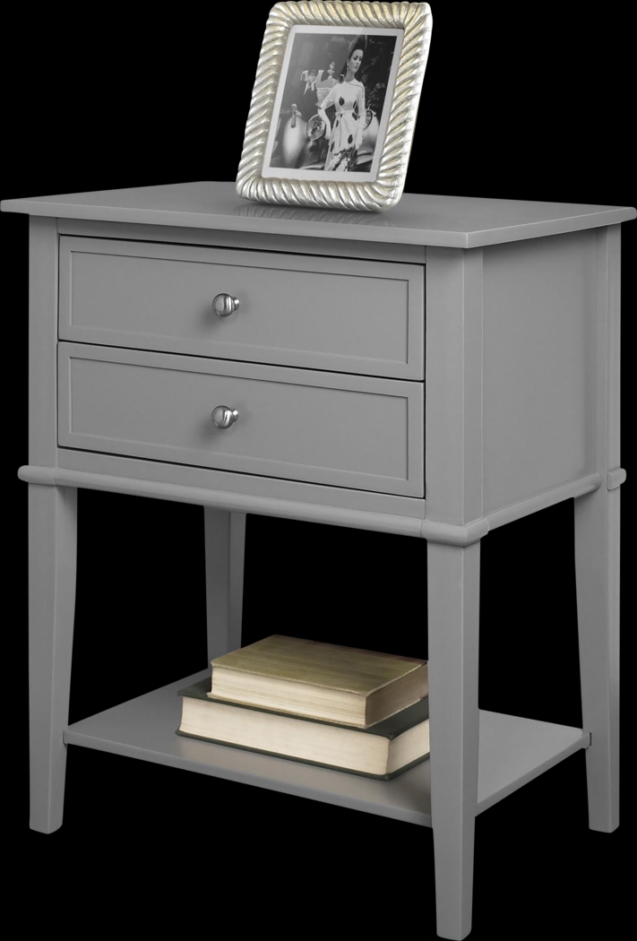 Kuhle Gray Accent Table - Thumbnail - Image 1