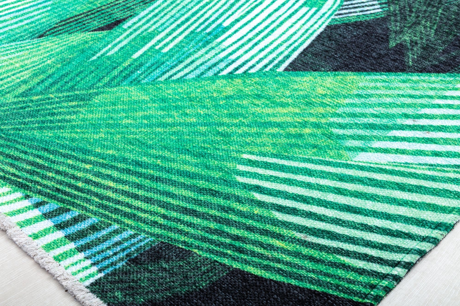 Kulaca Black 7'10 x 10' Rug - Thumbnail - Image 4