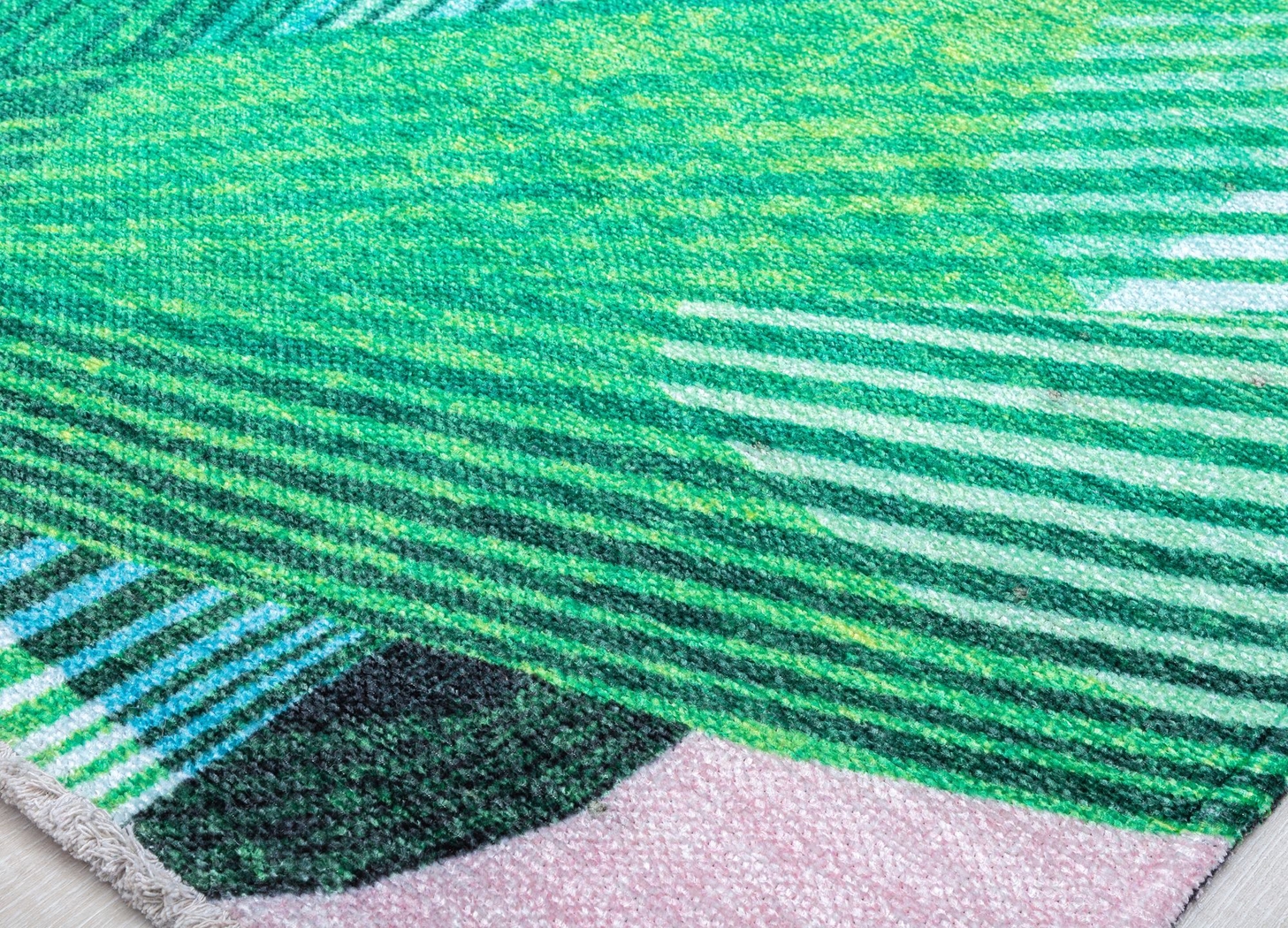 Kulaca Pink 7'10 x 10' Rug - Thumbnail - Image 3