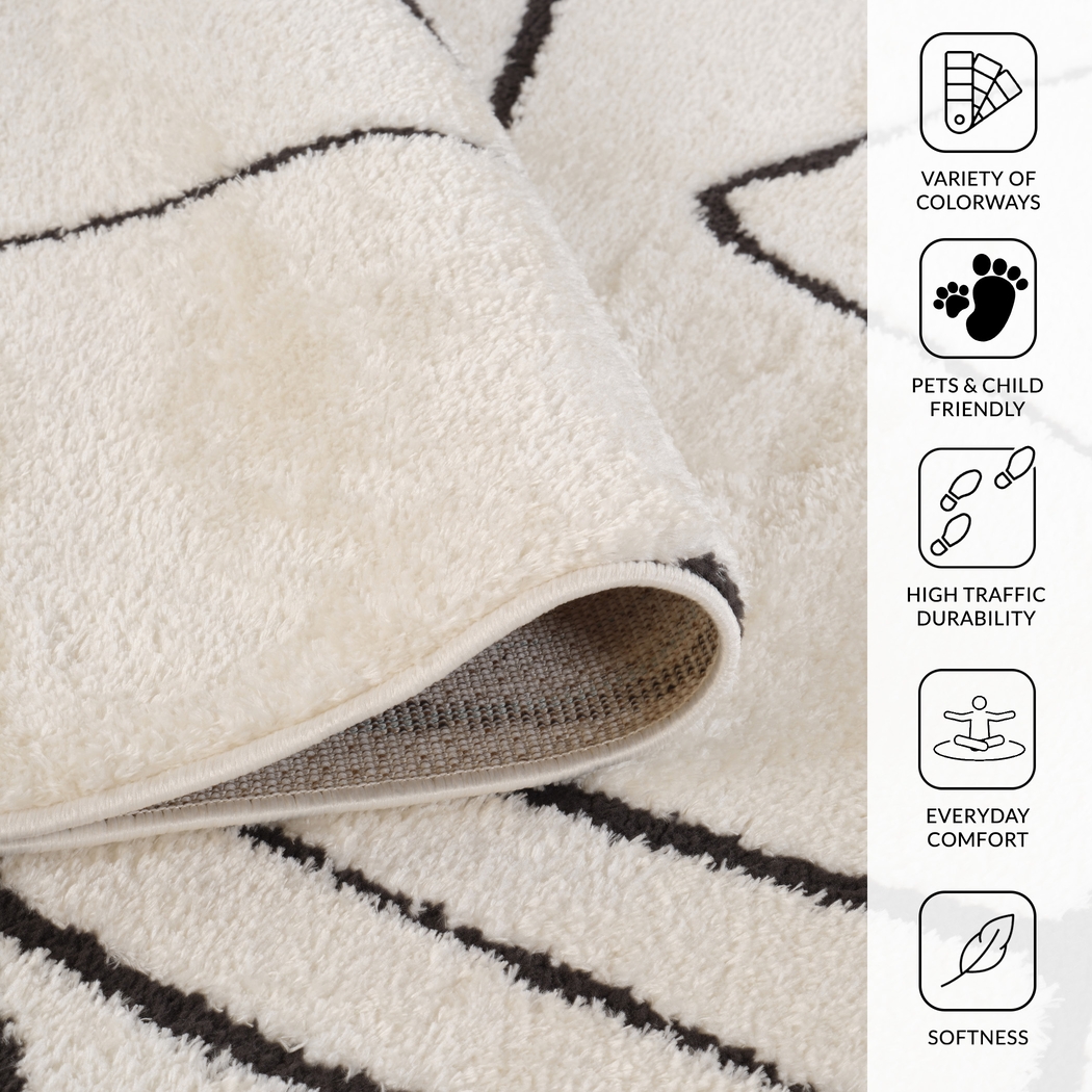 Kulari Ivory 3'6 x 5'6 Rug - Thumbnail - Image 4