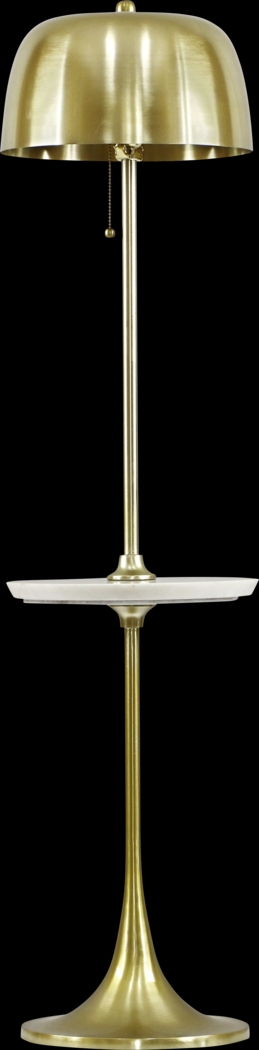 Kulick Post Brass Floor Lamp - Thumbnail - Image 3