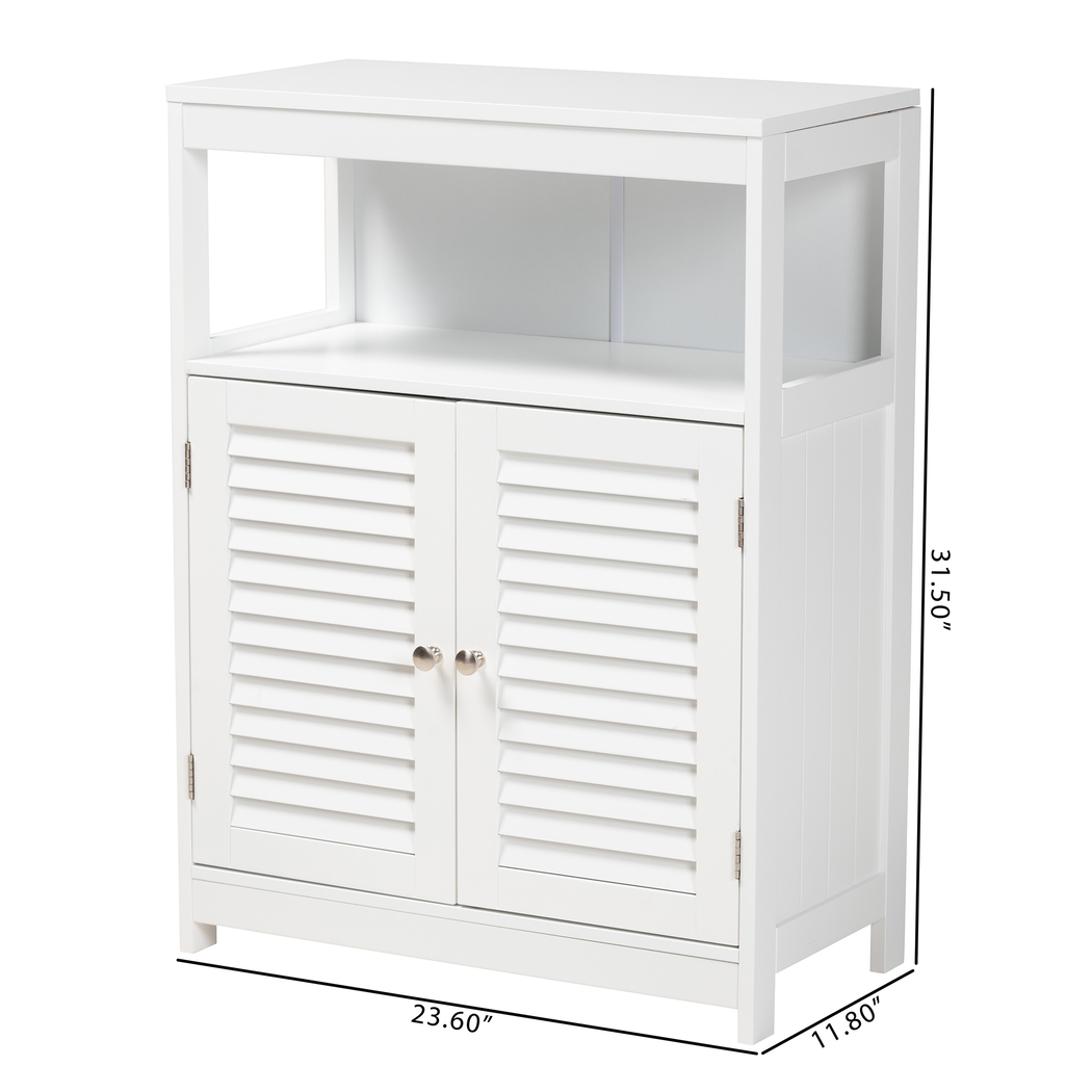 Kunesh White Accent Cabinet - Thumbnail - Image 10